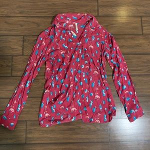 Roper pearl snap button down